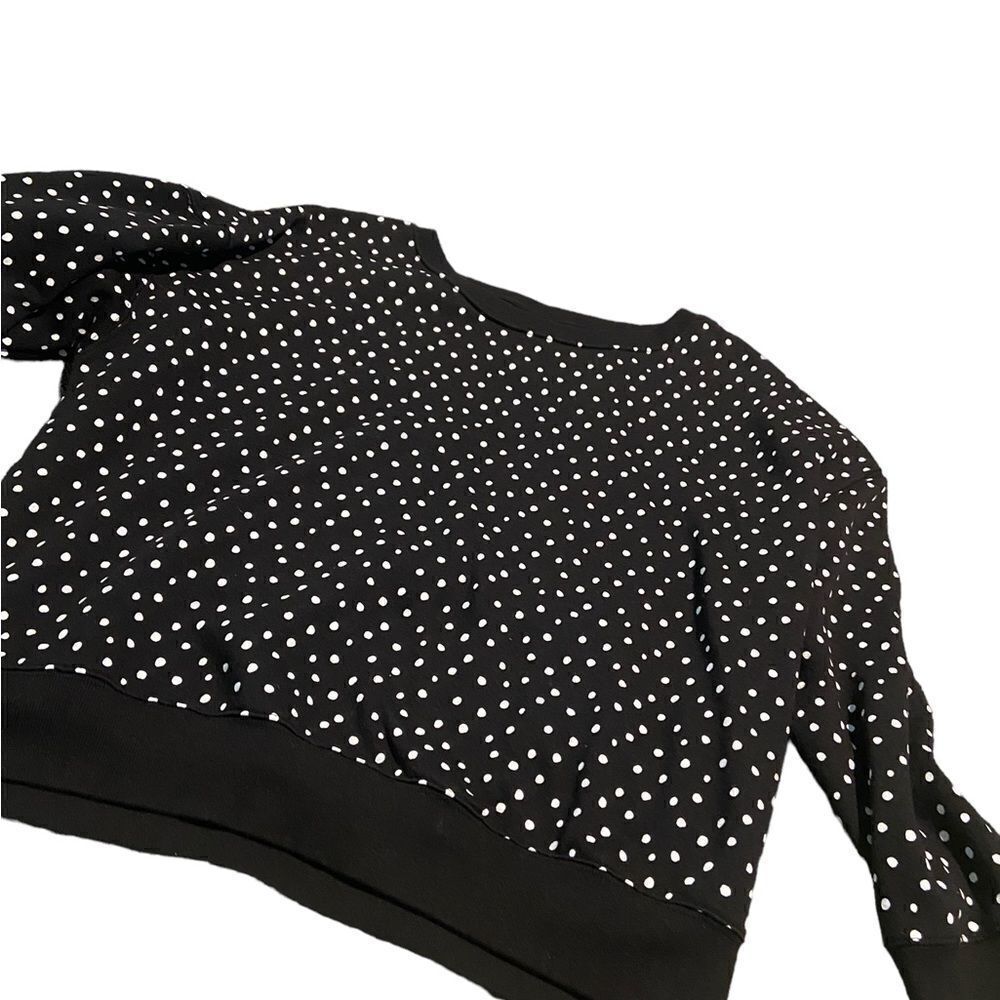 Kim Rogers size XL polka dot sweatshirt excellent condition see pics
